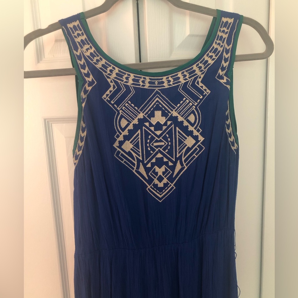 Flying Tomato Blue Maxi Sundress Summer Dress